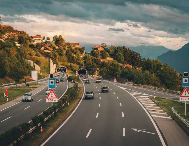 Swiss road safety tips